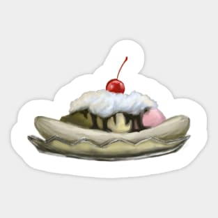 Ice Cream Sundae Sticker